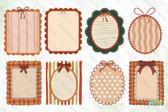 Fall Coquette Frame SVG PNG Bundle Product Image 6