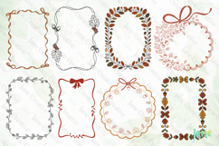 Fall Coquette Frame SVG PNG Bundle Product Image 8