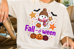 Fall Cute Ghost PNG, Spooky Season Sublimation Product Image 2