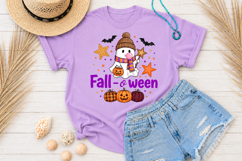 Fall Cute Ghost PNG, Spooky Season Sublimation Product Image 3