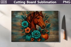 Farm Animals Cutting Board | Glass Kitchen Chopping Board Product Image 12
