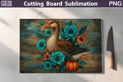 Farm Animals Cutting Board | Glass Kitchen Chopping Board Product Image 14