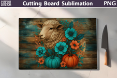 Farm Animals Cutting Board | Glass Kitchen Chopping Board Product Image 16