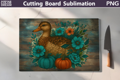 Farm Animals Cutting Board | Glass Kitchen Chopping Board Product Image 3