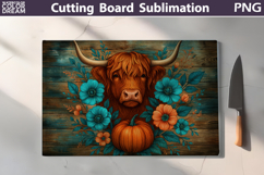 Farm Animals Cutting Board | Glass Kitchen Chopping Board Product Image 10