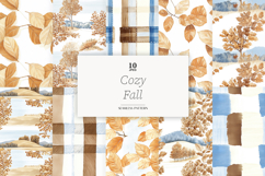 GlamArtZhanna, Fall digital paper, Fall pattern, Fall background, Autumn paper, Autumn pattern, Autumn background, Fall Graphics, Autumn Graphics, Autumn cottage paper, leaf fall paper, leaf fall pattern, Fall Leaves paper, Fall Leaves pattern