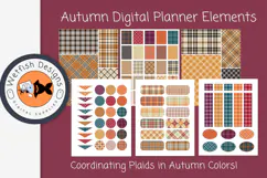 Autumn Digital Planner Stickers for Good Notes Notability Product Image 3