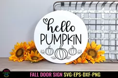 FALL DOOR SIGN SVG I FALL WELCOME SIGN SVG I FALL SIGN SVG