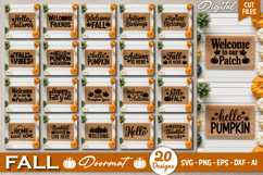 Fall Mega SVG Bundle | Farmhouse Autumn Big SVG Bundle Product Image 2