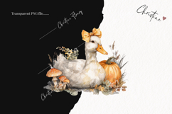 Fall Duck Clipart | Fall PNG Product Image 2