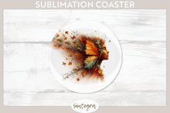 Fall Fairy Pixy v2 Round Coaster Sublimation Product Image 1