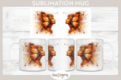 Fall Fairy Pixy v3 Mug Wrap Sublimation Product Image 1