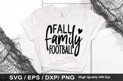 Fall family football SVG - Pumpkin Design Product Image 1