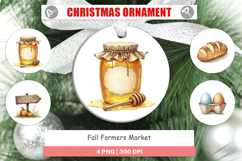 Ornament Cozy Fall Farmers Market Product Image 1