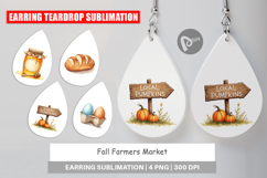 Earring Cozy Fall Farmers Market Product Image 1