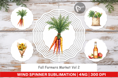 Wind Spinner Cozy Fall Farmers Market Product Image 1