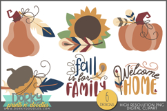 Thoughtful Fall Clipart Bundle Product Image 6