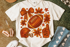 Football PNG, Football Fall Autumn PNG, Football Mom PNG Product Image 5