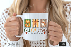 Fall For Jesus PNG, Christian PNG Product Image 2