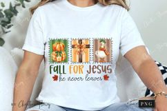 Fall For Jesus PNG, Christian PNG Product Image 3