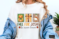 Fall For Jesus PNG, Christian PNG Product Image 5