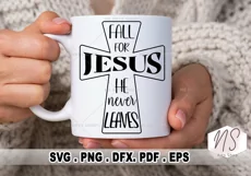 Religious svg, Christian svg, cross svg, Fall For Jesus, Fall for Jesus Svg, He Never Leaves, He Never Leaves Svg, Jesus SVG, Fall, Fall Svg, Jesus, Jesus Svg, Fall Jesus Svg, Halloween Svg