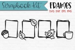 Fall Scrapbook Frames Scrapbooking Kit Product Image 1