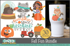 Fall Fun Clipart Bundle Product Image 1