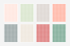 Gingham Fall Seamless Digital Paper Pack Product Image 5