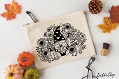 Fall Gnome Svg, Fall Svg, Gnome Pumpkin Svg, Autumn Svg. Product Image 6