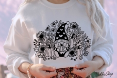 Fall Gnome Svg, Fall Svg, Gnome Pumpkin Svg, Autumn Svg. Product Image 3
