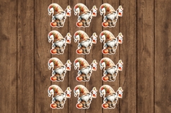 Fall Gnome Stickers - PNG Sticker Sheet