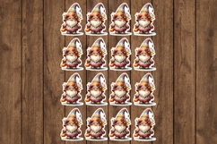 Fall Gnome Stickers - PNG Sticker Sheet