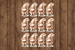 Fall Gnome Stickers - PNG Sticker Sheet
