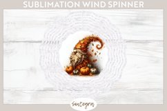 Fall Gnome Elf v5 Wind Spinner Sublimation Product Image 1
