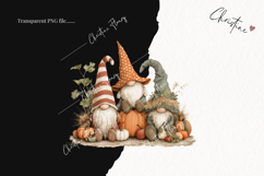 Fall Gnomes Clipart | Fall Png Product Image 2