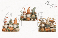 Fall Gnomes Clipart | Fall Png Product Image 3