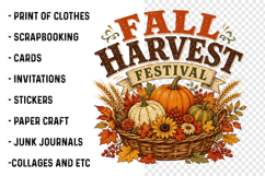 Fall Harvest Festival Png Product Image 3