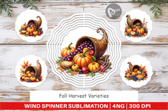 Fall Harvest Wind Spinner Product Image 1