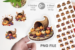 Fall Harvest Sticker Product Image 1