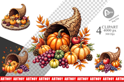 Fall Harvest Clipart Product Image 1