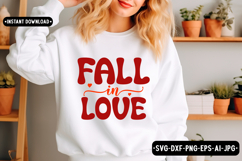 fall-in-love Fall SVG Design, Autumn SVG Desi Product Image 1