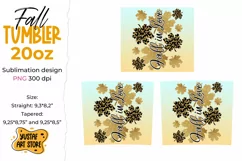 Skinny Tumbler 20oz sublimation "Fall in Love",leopard,gold Product Image 2