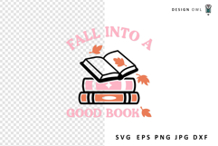 Fall reading cut file for cricut