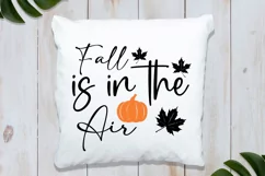 Fall is in the air SVG , Autumn Pumpkin SVG , Autumn SVG Product Image 3