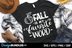 Fall is my favorite word svg Product Image 1