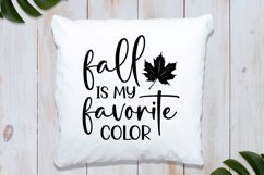Fall is my favorite color SVG , Autumn Pumpkin SVG Product Image 3
