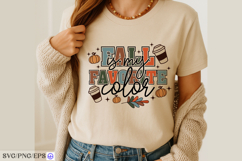 Fall Is My Favorite Color SVG Halloween Quotes T-shirt PNG Product Image 2