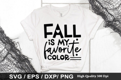 Fall is my favorite color SVG - Pumpkin Design Product Image 1