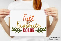 Autumn Quote SVG Cut File | Fall Quote SVG | Thankful Product Image 1